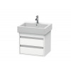Тумба под раковину, Duravit, Ketho, шгв 550*440*480, раковина-необходимо заказать, цвет-белый матовый