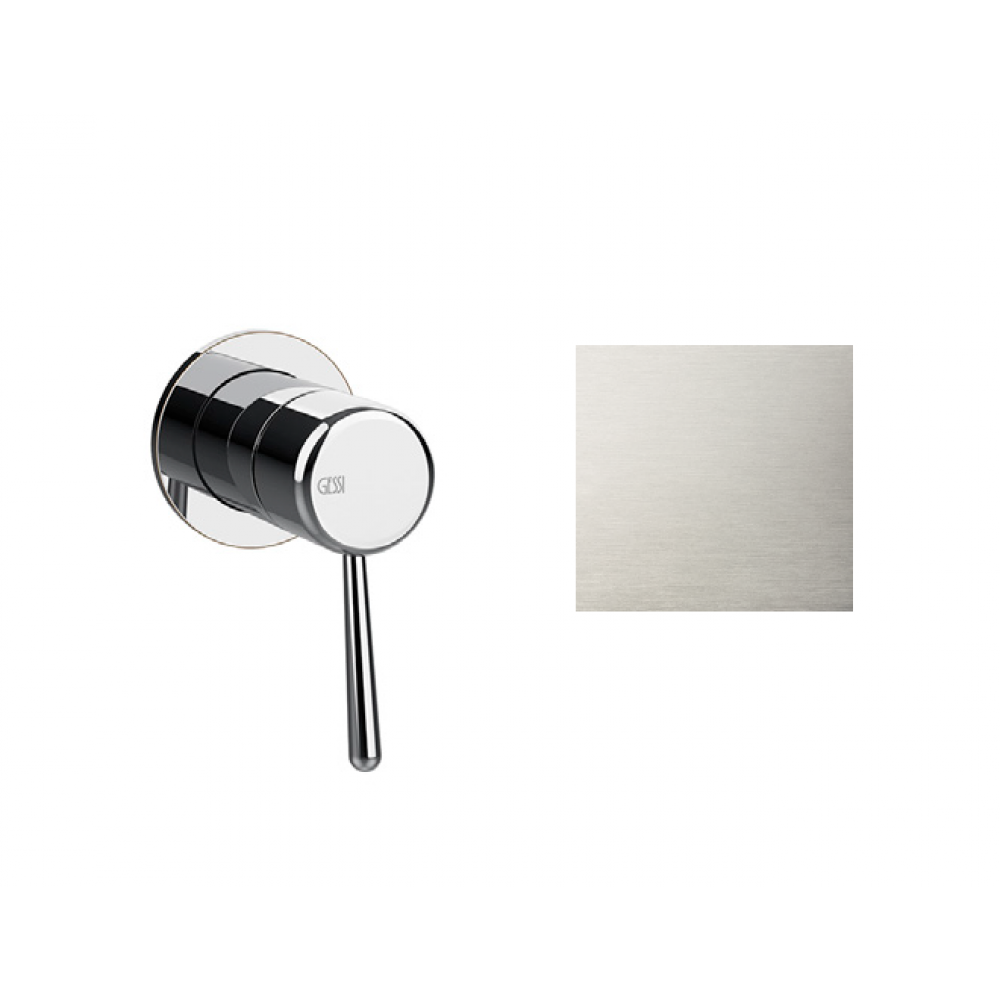 Смеситель для душа, Gessi, Goссia, на 1 потребитель, цвет-Brushed Chrome (старый арт. 33019/147)