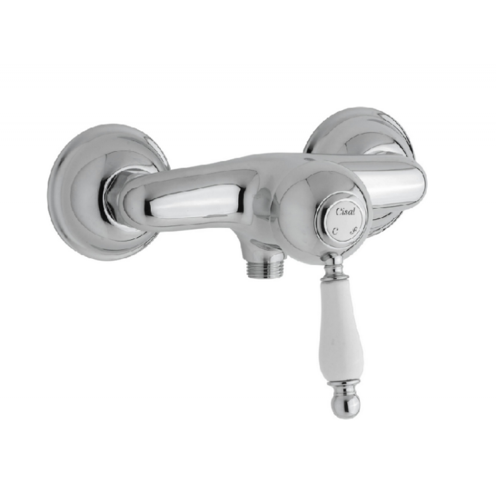 Смеситель для душа, Cisal, Arcana Empress, цвет-хром/керамика