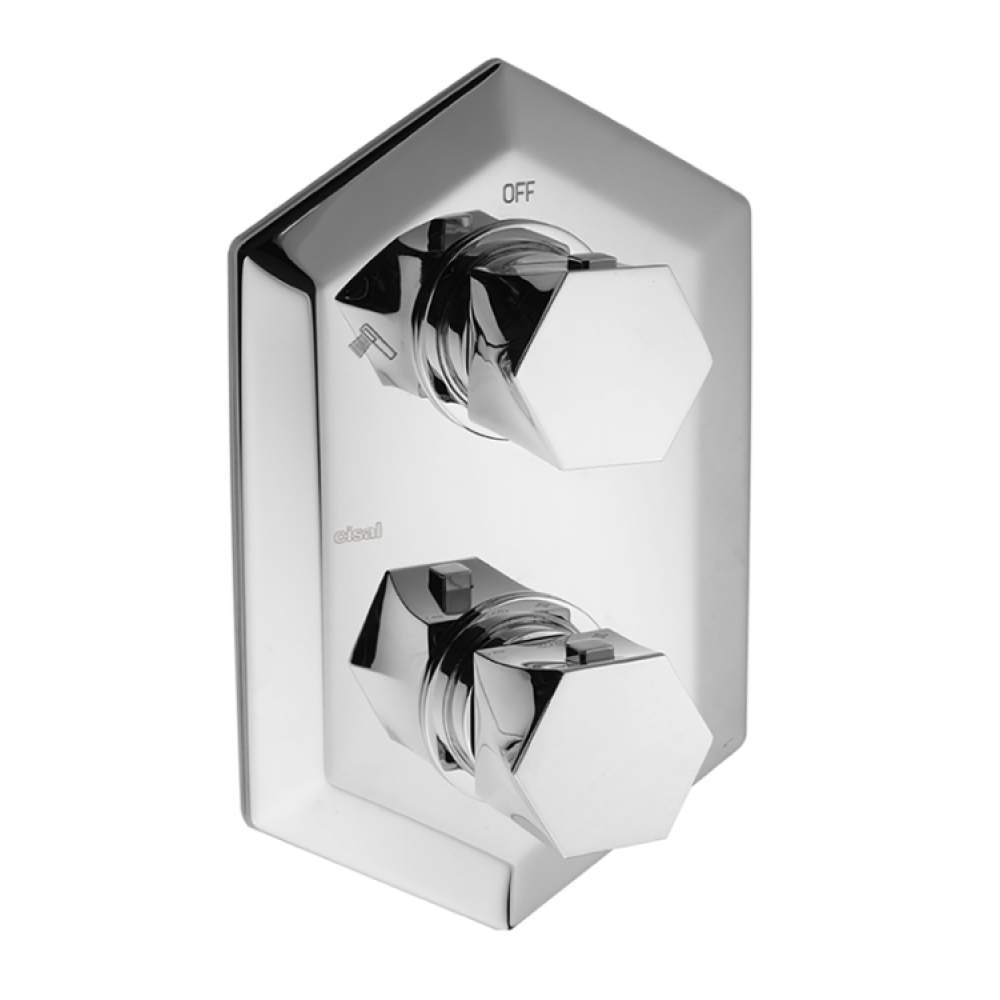 Смеситель для душа, Cisal, Chérie, цвет-Chrome