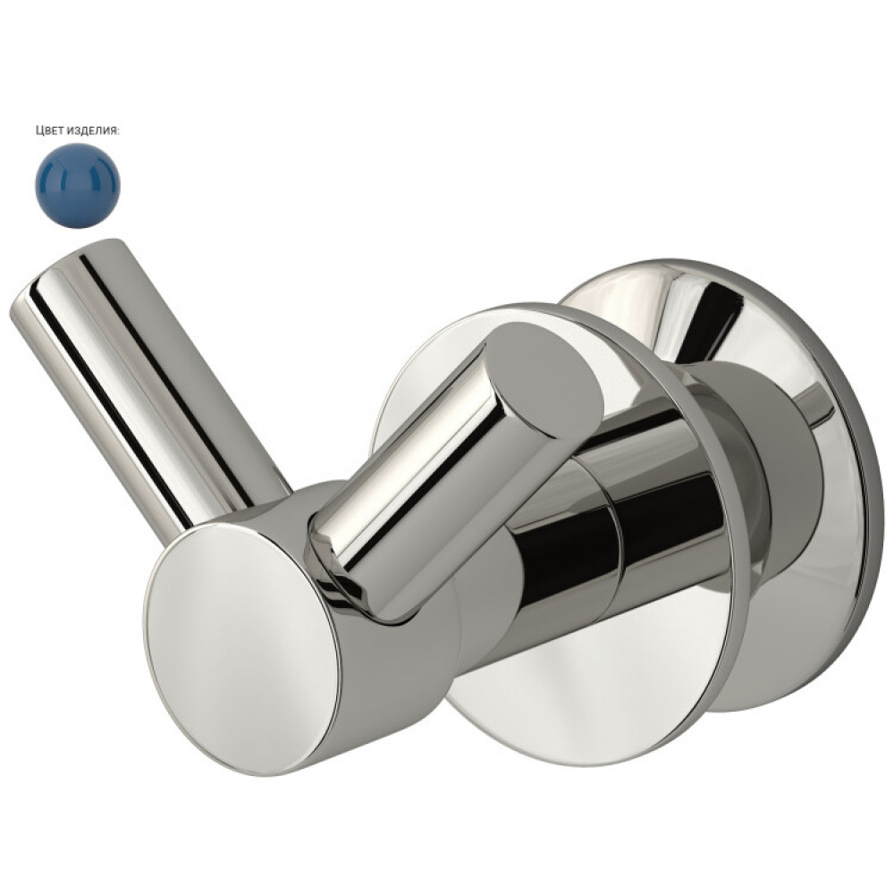 Крючок, Сунержа, ВИКТОРИЯ, шгв 50*50*50, цвет-RAL 5019 (Синий капри)