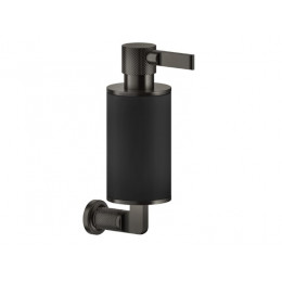 Дозатор для жидкого мыла, Gessi, Inciso, шгв 75*147*230, цвет-Antique Brass/черный