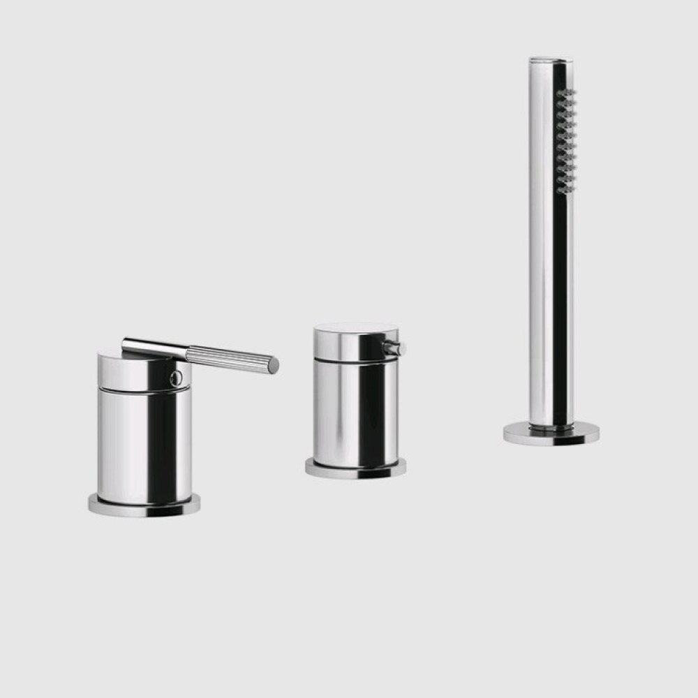 Смеситель для ванны и душа, Gessi, Ingranaggio, на 2 потребителя, цвет-хром (старый арт. 63547/031)