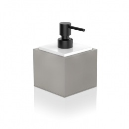 Дозатор для жидкого мыла, Decor Walther, Brownie, шгв 99*99*147, цвет-тауп/черный