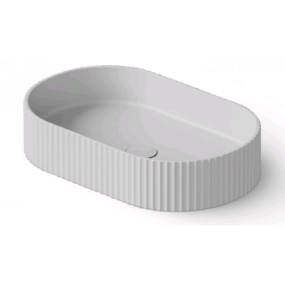 Раковина, DEA Design, Countertop basin, шгв 550*350*120, отверстия для смесителя-отсутствуют, цвет-белый матовый