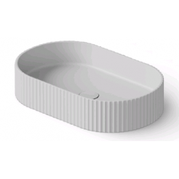 Раковина, DEA Design, Countertop basin, шгв 550*350*120, отверстия для смесителя-отсутствуют, цвет-белый матовый