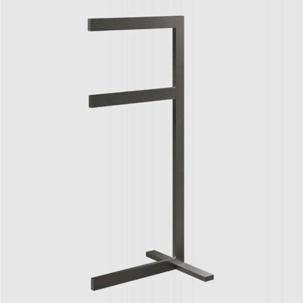 Полотенцедержатель, Gessi, Rettangolo, шгв 350*300*800, цвет-Black Metal Brushed PVD