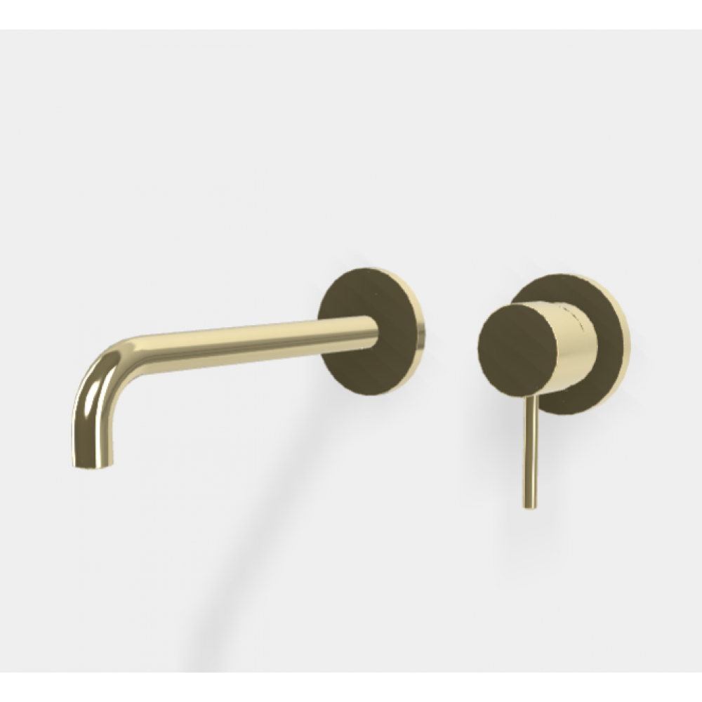 Смеситель для раковины, Fima Carlo Frattini, Spillo Up, цвет-шампань