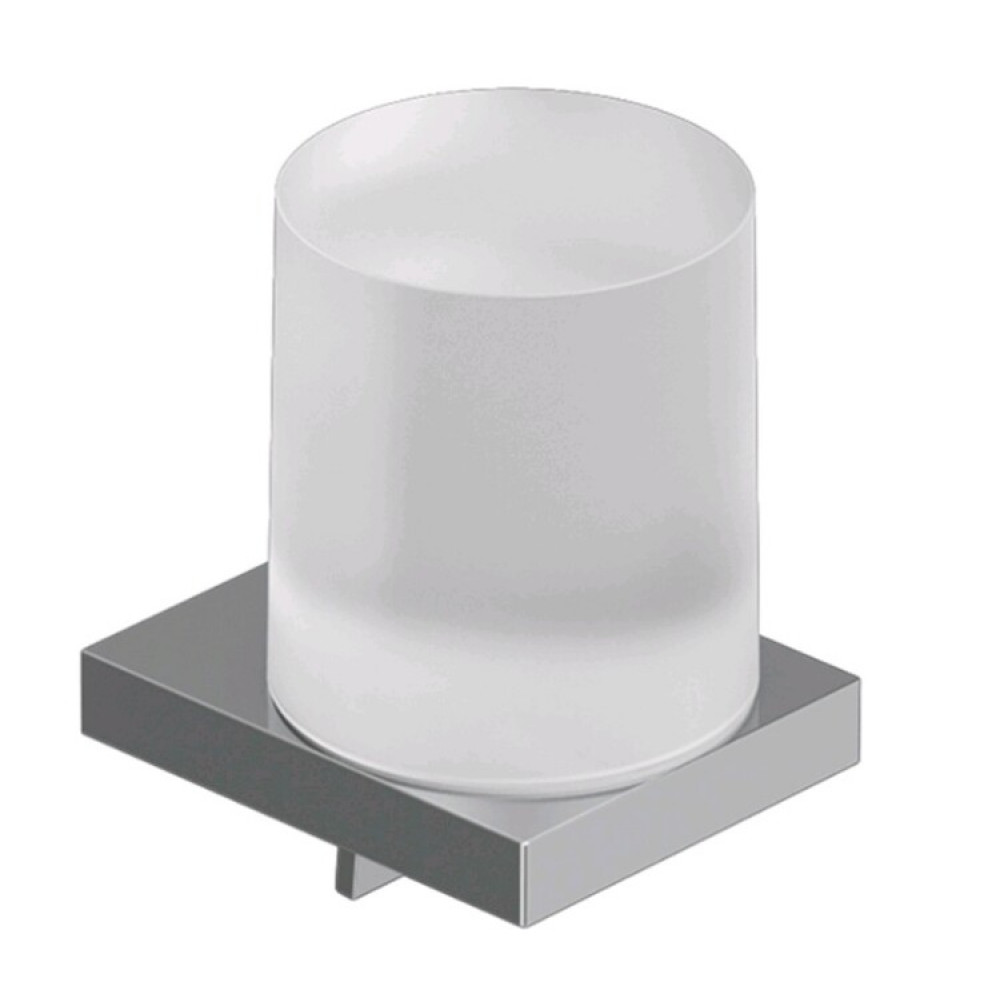 Дозатор для жидкого мыла, Kludi, VELA C, шгв 78*78*120, цвет дозатора-хром