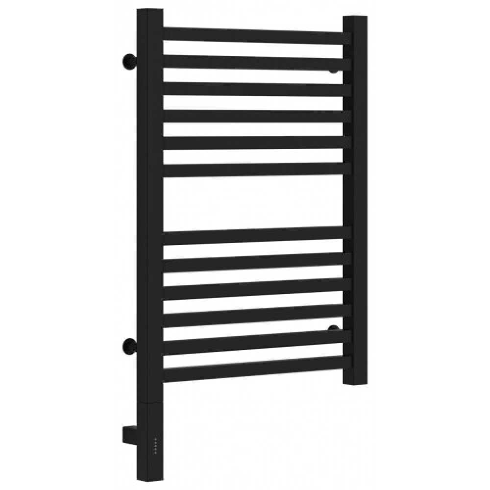 Полотенцесушитель, Сунержа, Модус 3.0, шгв 430*75*720, нижнее слева, МЭМ, цвет-черный матовый