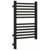 Полотенцесушитель, Сунержа, Модус 3.0, шгв 430*75*720, нижнее слева, МЭМ, цвет-черный матовый