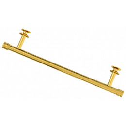 Полка, Сунержа, прямая, д 370, материал-нержавеющая сталь, цвет-золото