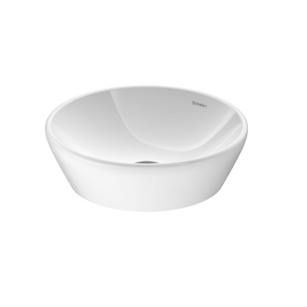 Раковина, Duravit, D-Neo, шгв 400*400*120, отверстия для смесителя-отсутствуют, цвет-белый глянцевый