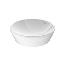 Раковина, Duravit, D-Neo, шгв 400*400*120, отверстия для смесителя-отсутствуют, цвет-белый глянцевый