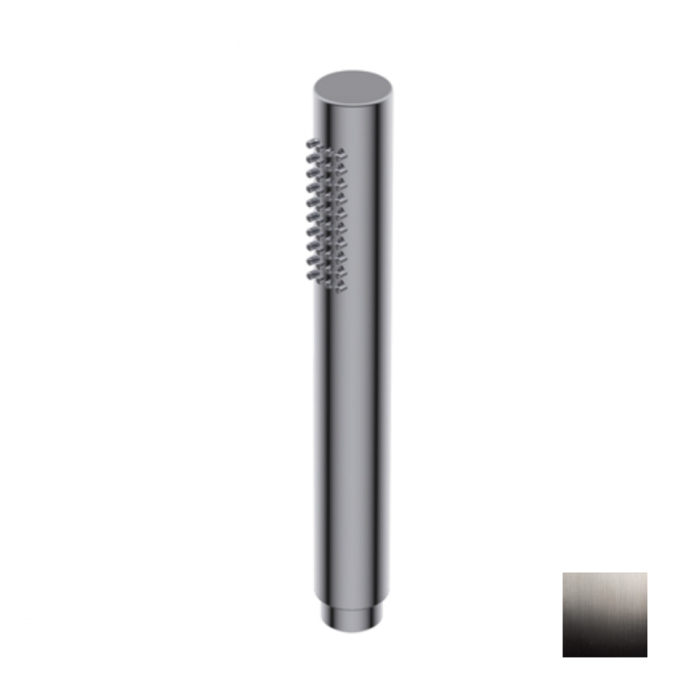 Ручной душ, Ritmonio, 24*190, цвет-Brushed Black Chrome