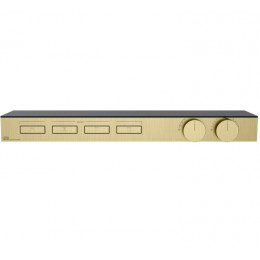 Смеситель для душа, Gessi, HI-FI, на 4 потребителя, цвет-Brushed Brass PVD