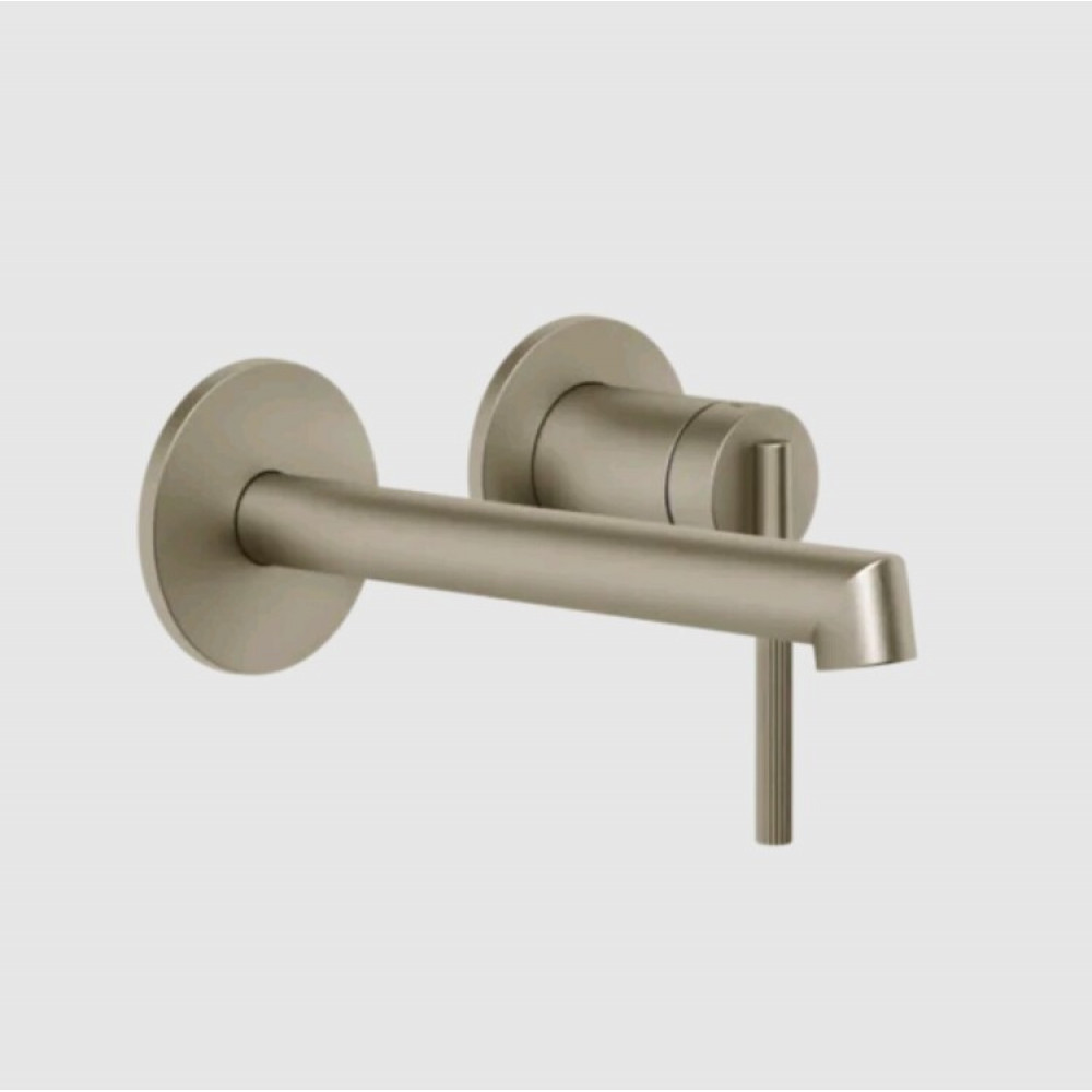Смеситель для раковины, Gessi, Ingranaggio, цвет-Finox Brushed Nickel