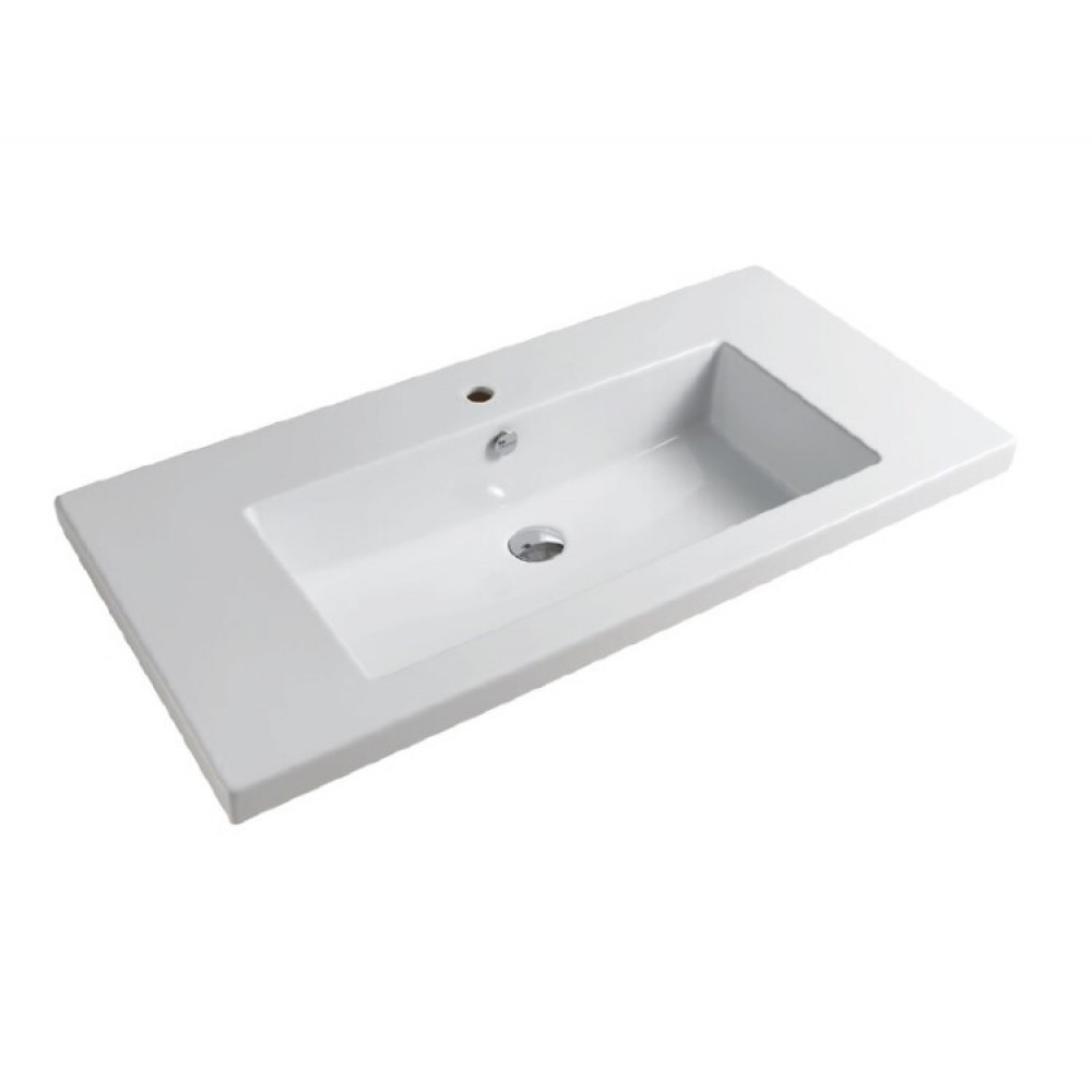 Раковина, Artceram, Ghost, шгв 420*420*125, отверстия для смесителя-отсутствуют, цвет-Glossy White