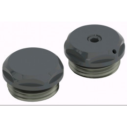 Спускной клапан/заглушка, Сунержа,цвет-RAL 7021 (Чёрно-серый)