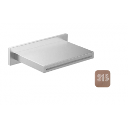 Излив, Almar, Waterfalls, цвет-Copper Brushed PVD (Товар заказной, возврату не подлежит)