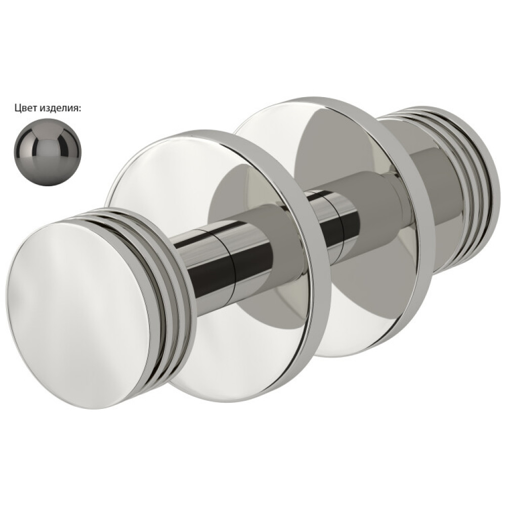 Крючок, Сунержа, КАНЬОН, шгв 45*98*45, цвет-хром чёрный