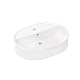 Раковина, Hansgrohe, Xuniva U, шгв 600*450*145, отверстия для смесителя-1, цвет-белый