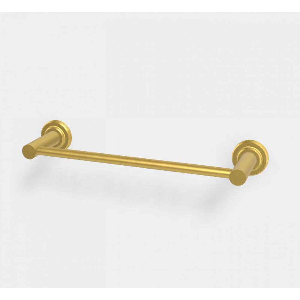 Полотенцедержатель, Fima Carlo Frattini, Park Lane, шгв 350*88*50, цвет-золото брашированное