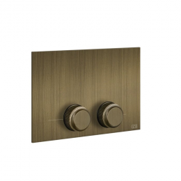 Клавиша смыва, Gessi, VENTI20, для унитаза, шгв 215*12*145, цвет-Antique Brass