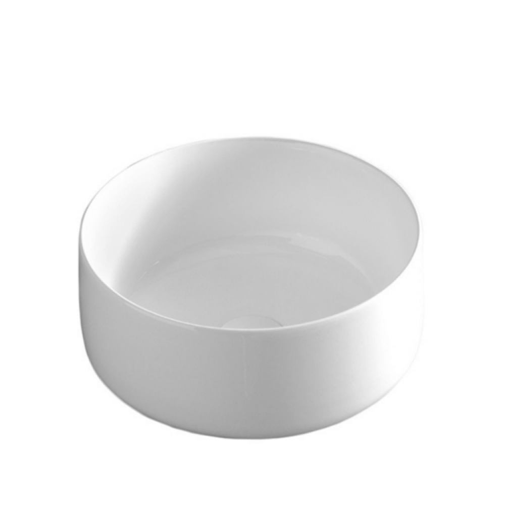 Раковина, Artceram, Cognac, шг 350*350, отверстия для смесителя-1, Saniglaze, цвет-Glossy White