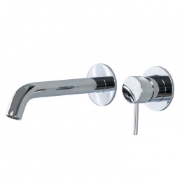 Смеситель для раковины, Splendy, Passion, настенный встраиваемый, цвет-хром