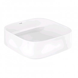 Раковина, Kludi, RESA C, шгв 400*400*140, отверстия для смесителя-отсутствуют, цвет-белый