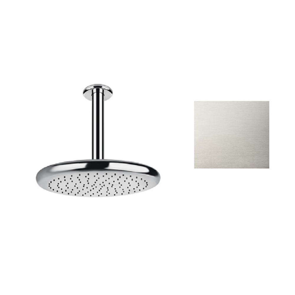Верхний душ, Gessi, Cono, 334*334, цвет-Brushed Chrome