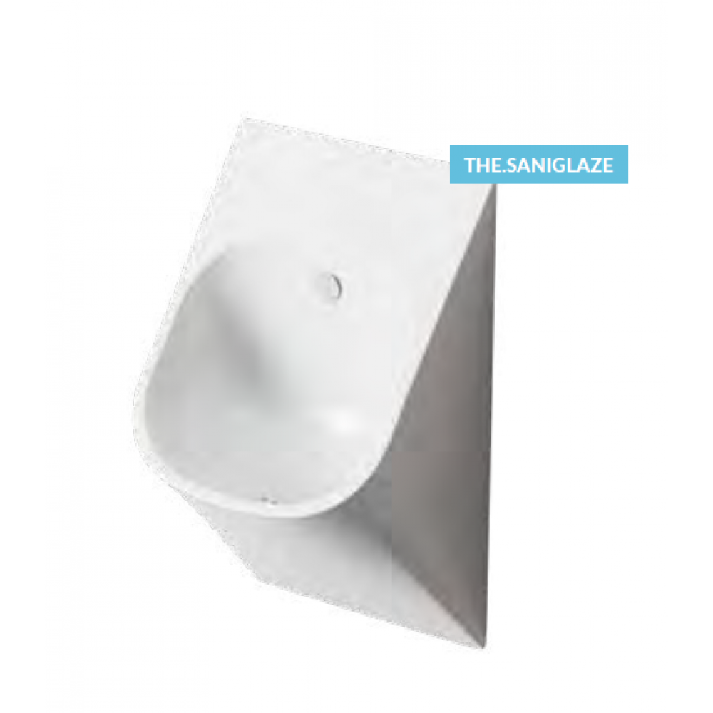 Писсуар, Artceram, La Fontana, шгв 330*310*620, Saniglaze, цвет-черный матовый