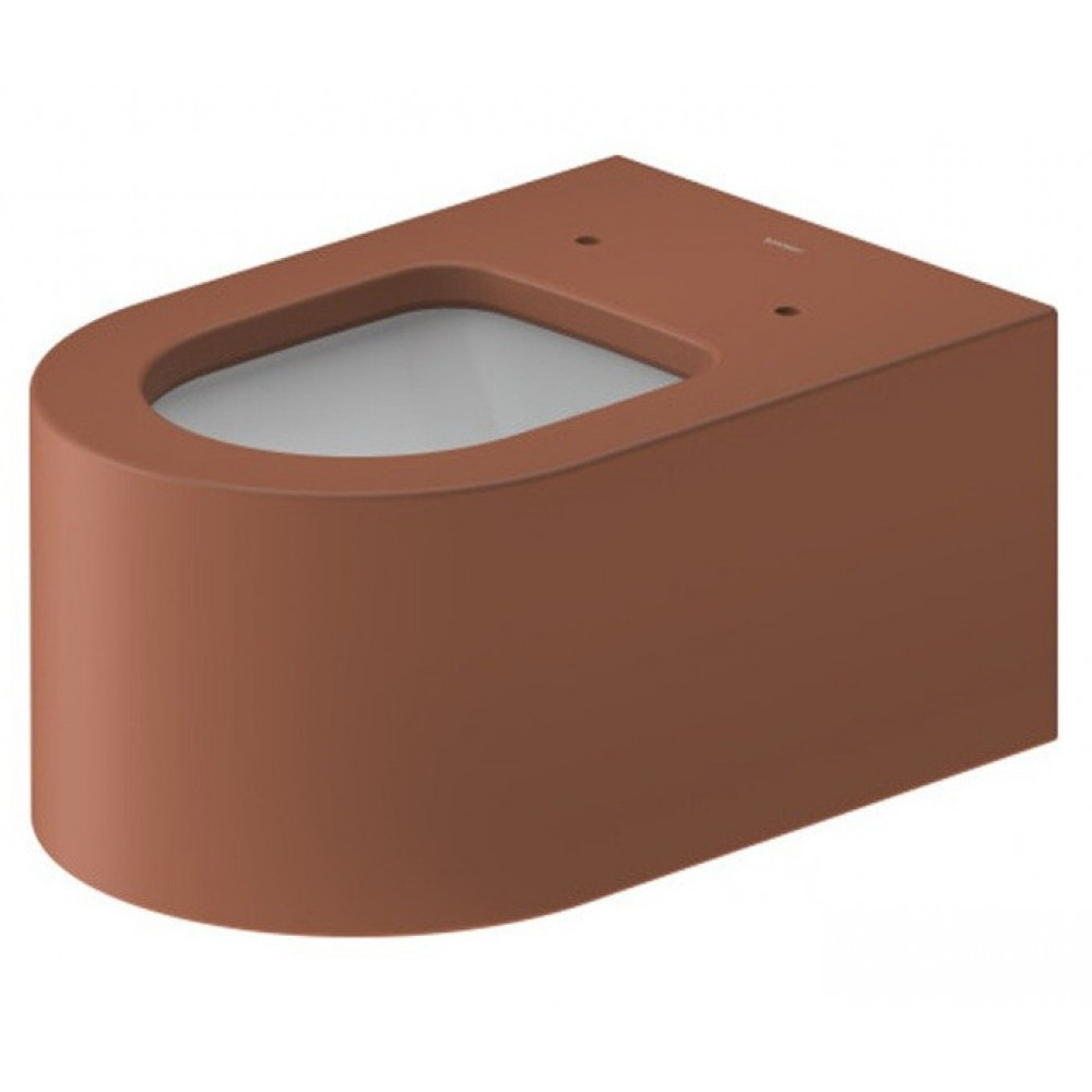 Унитаз, Duravit, Millio, Smooth, подвесной, шгв 380*570*400, цвет-Корица матовая