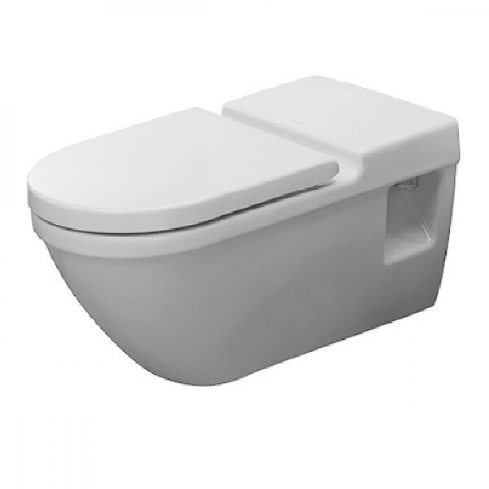 Унитаз, Duravit, Starck 3, подвесной, шгв 360*700*355, цвет-белый