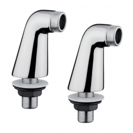 Соединительные трубки, Fima Carlo Frattini, Shower accessories, для установки смесителя на борт ванны, цвет хром