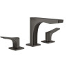 Смеситель для раковины, Gessi, Rilievo, цвет-Black Metal Brushed PVD