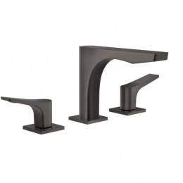 Смеситель для раковины, Gessi, Rilievo, цвет-Black Metal Brushed PVD