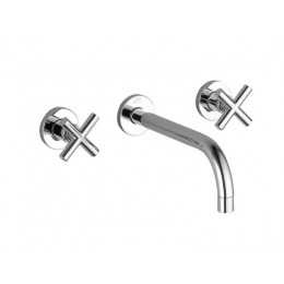 Смеситель для раковины, Dornbracht, Tara, цвет-платина матовая