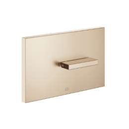 Клавиша смыва, Dornbracht, для бачков скрытого монтажа, шгв 240*15*150, цвет-Light Gold сатинированный