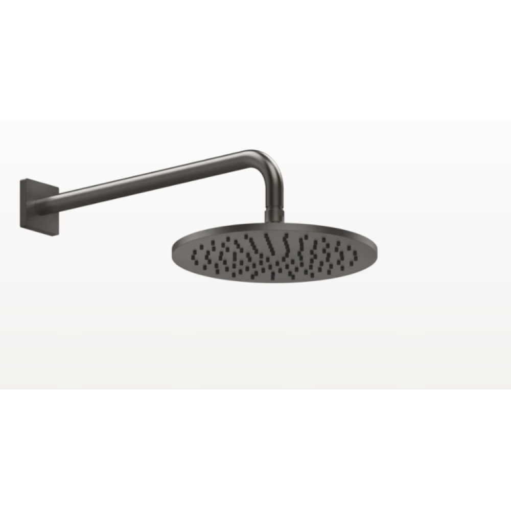 Верхний душ, Gessi, Rilievo, шгв 250*250*161, цвет -Black Metal Brushed PVD