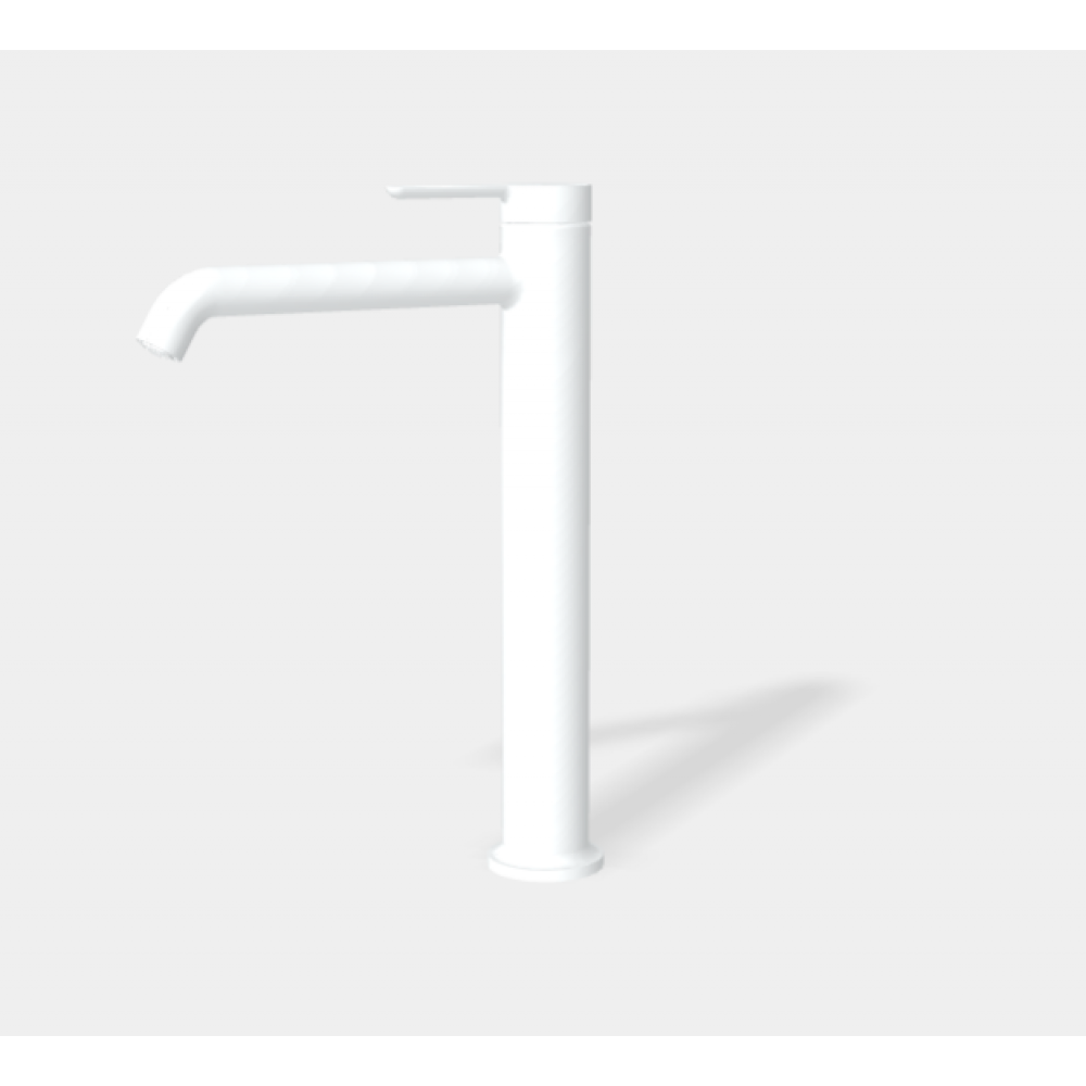 Смеситель для раковины, Fima Carlo Frattini, Snap, цвет-белый матовый