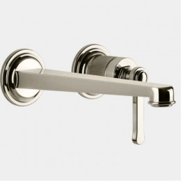 Смеситель для раковины, Gessi, VENTI20, цвет-Nickel PVD