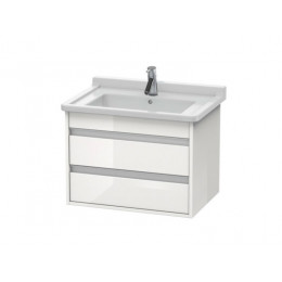 Тумба под раковину, Duravit, Ketho, шгв 650*465*480, раковина-необходимо заказать, цвет-белый глянцевый