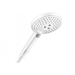 Ручной душ, Hansgrohe, Raindance Select S, EcoSmart, 125, цвет-белый матовый