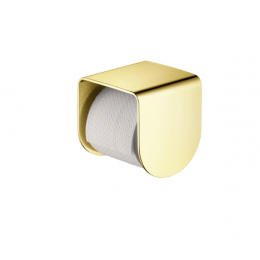 Бумагодержатель, Axor, Axor Universal Softsquare, шгв 125*136*135, цвет-шлифованное золото