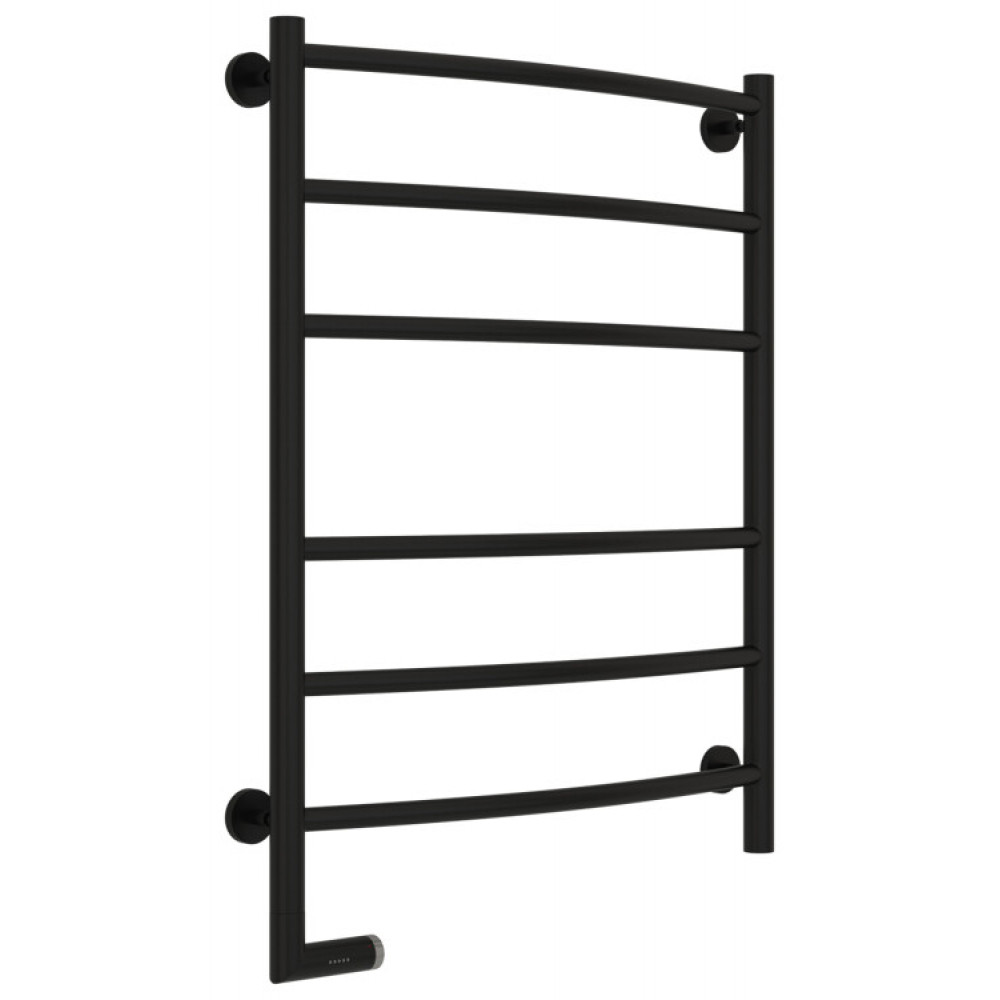 Полотенцесушитель, Сунержа, Галант 2.0, шгв 650*118-133*862, нижнее справа, МЭМ, цвет-черный матовый