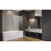 Шторка на ванну, Radaway, Furo SL PND II, шв 538*1500, петли-справа, цвет фурнитуры-золото, цвет стекла-прозрачный, Easy Clean