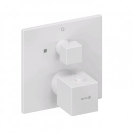 Смеситель для душа, Kludi, DECUS, на 1 потребитель, цвет-белый матовый (Matt White, Bianco Opaco)