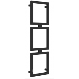 Полотенцесушитель, Сунержа, Этюд E, шгв 330*74*1050, слева, кабель, цвет-черный матовый